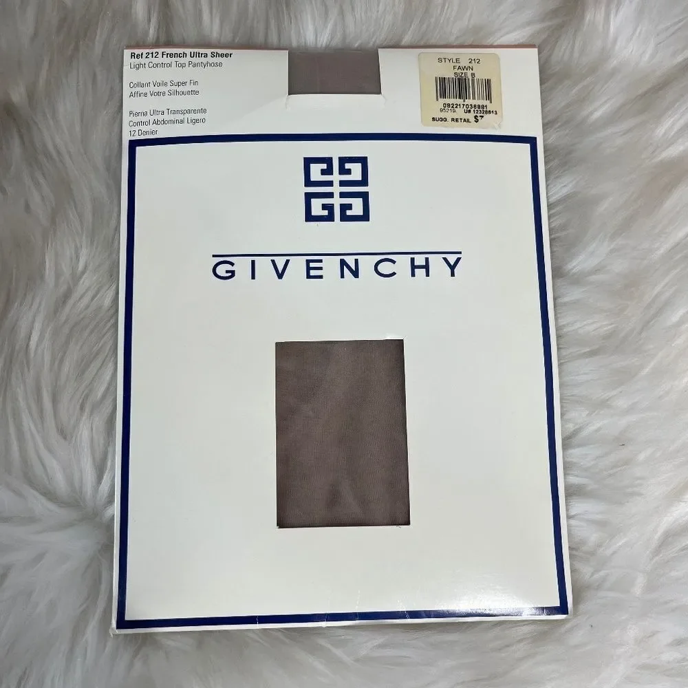 Givenchy‎ French Ultra Sheer Pantyhose Light Control